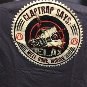 Borderlands tee shirt
